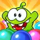 Play Om Nom Bubbles online for free on StickmanEmpire.com