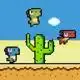 Play Pixel Dino Run online for free on StickmanEmpire.com