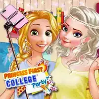 Play Princesses First Day Of College online for free on StickmanEmpire.com