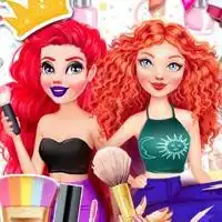 Play Princesses Makeup Mania online for free on StickmanEmpire.com