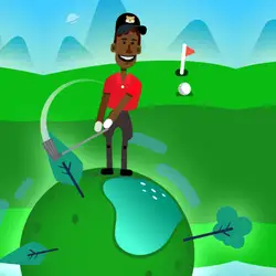 Play Golf Orbit online for free on StickmanEmpire.com