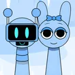 Play Huggy Mix Sprunki Music Box online for free on StickmanEmpire.com