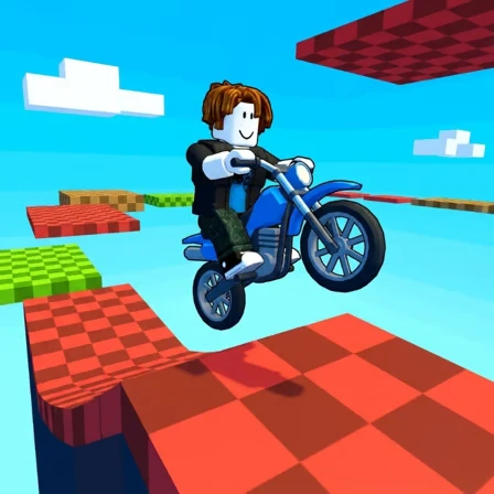 Obby but you're on a motorcycle – Free Online Roblox Game at StickmanEmpire.com